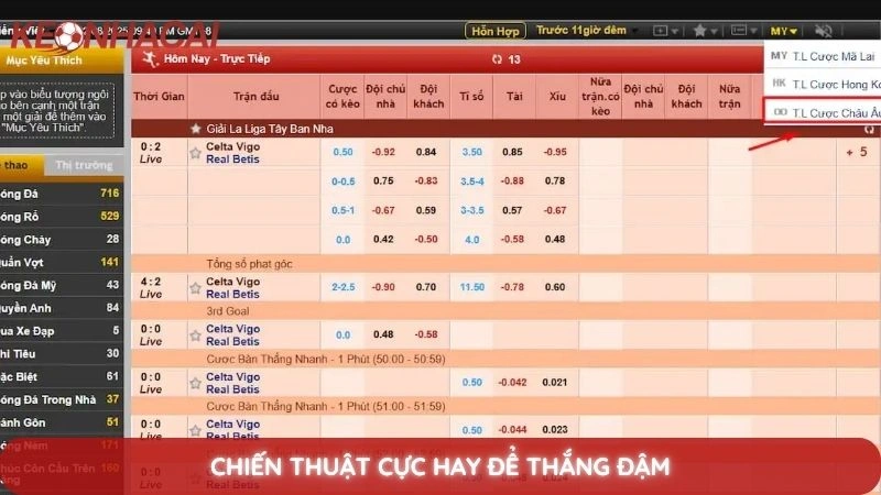 Chiến thuật cực hay để thắng đâm