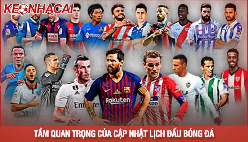 Tầm quan trọng của cập nhật lịch đấu bóng đá